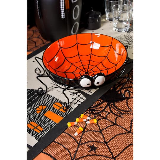 DII® 72" Haunted House Jute Table Runner